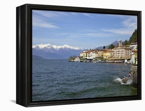 Spring Sunshine in Bellagio, Lake Como, Lombardy, Italian Lakes, Italy, Europe-Peter Barritt-Framed Premier Image Canvas