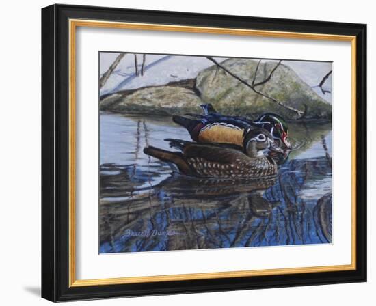 Spring Thaw Woodies-Bruce Dumas-Framed Giclee Print