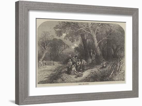 Spring, the Country-Myles Birket Foster-Framed Giclee Print