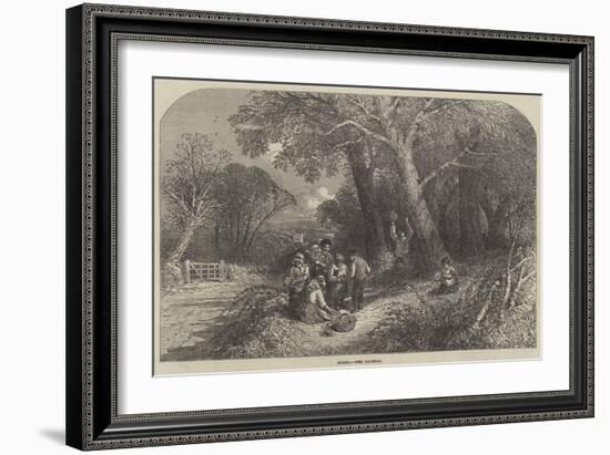 Spring, the Country-Myles Birket Foster-Framed Giclee Print