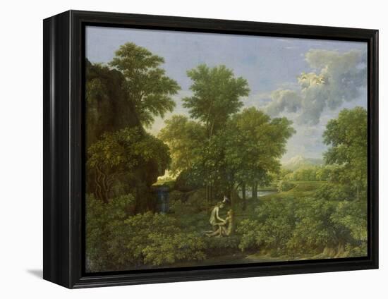 Spring, (The Earthly Paradise), 1660-1664-Nicolas Poussin-Framed Premier Image Canvas