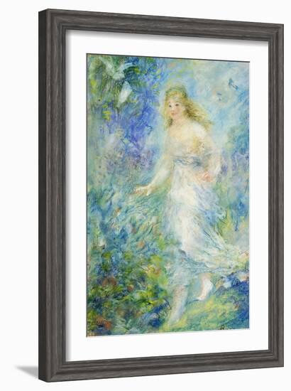 Spring (The Four Seasons); Le Printemps (Les Quatre Saisons), 1879-Pierre-Auguste Renoir-Framed Giclee Print