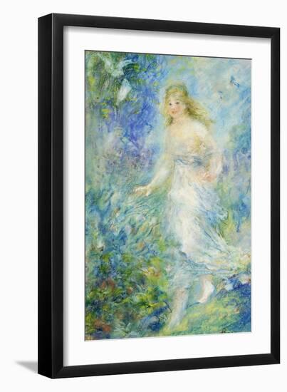Spring (The Four Seasons); Le Printemps (Les Quatre Saisons), 1879-Pierre-Auguste Renoir-Framed Giclee Print
