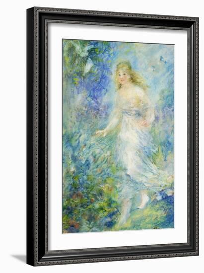 Spring (The Four Seasons); Le Printemps (Les Quatre Saisons), 1879-Pierre-Auguste Renoir-Framed Giclee Print