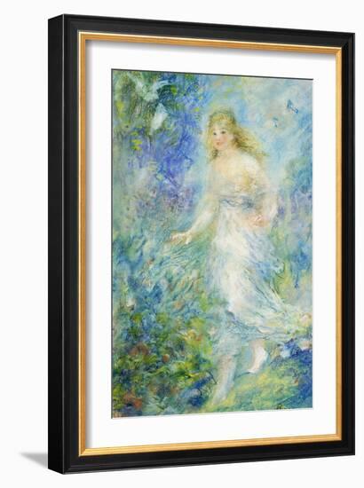 Spring (The Four Seasons); Le Printemps (Les Quatre Saisons), 1879-Pierre-Auguste Renoir-Framed Giclee Print