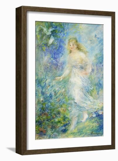 Spring (The Four Seasons)-Pierre-Auguste Renoir-Framed Giclee Print