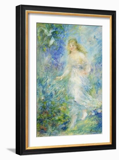 Spring (The Four Seasons)-Pierre-Auguste Renoir-Framed Giclee Print