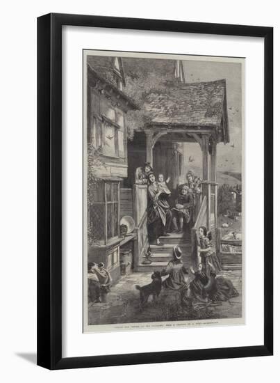 Spring, the Return of the Swallows-null-Framed Giclee Print