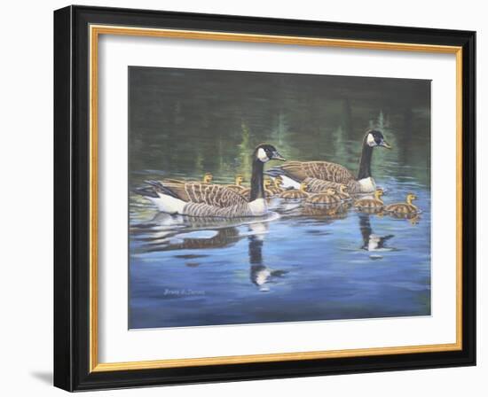 Spring Training-Bruce Dumas-Framed Giclee Print