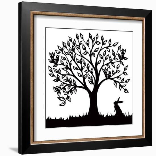 Spring Tree-Yasemin Wigglesworth-Framed Art Print