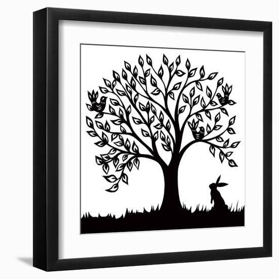 Spring Tree-Yasemin Wigglesworth-Framed Art Print