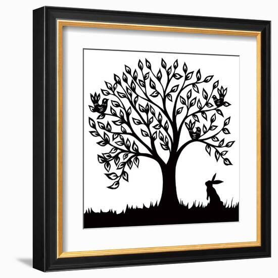 Spring Tree-Yasemin Wigglesworth-Framed Art Print