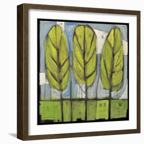 Spring Trees-Tim Nyberg-Framed Premium Giclee Print