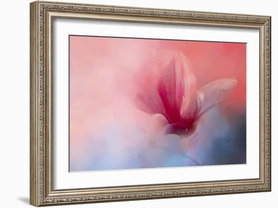 Spring Tulip Magnolia-Jai Johnson-Framed Giclee Print