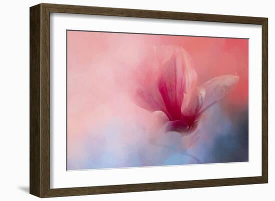 Spring Tulip Magnolia-Jai Johnson-Framed Giclee Print