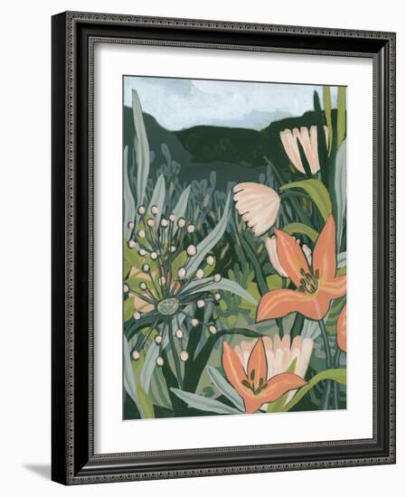 Spring Valley Blooms II-June Vess-Framed Art Print