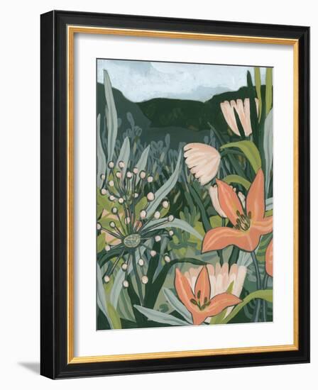 Spring Valley Blooms II-June Vess-Framed Art Print