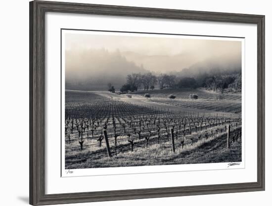 Spring Valley Mist-Donald Satterlee-Framed Giclee Print