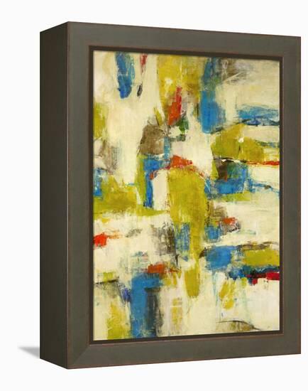 Spring Vibe II-Julie Joy-Framed Stretched Canvas