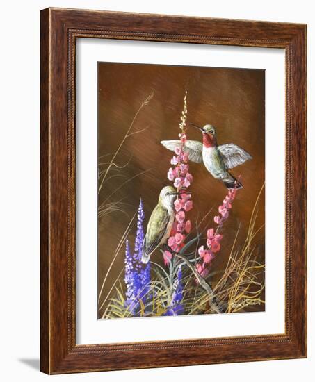 Spring Visitors-Trevor V. Swanson-Framed Giclee Print