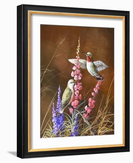 Spring Visitors-Trevor V. Swanson-Framed Giclee Print