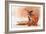 Spring Vixen, 2022, (pastel on paper)-Mark Adlington-Framed Giclee Print