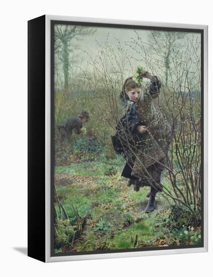 Spring (W/C)-Frederick Walker-Framed Premier Image Canvas