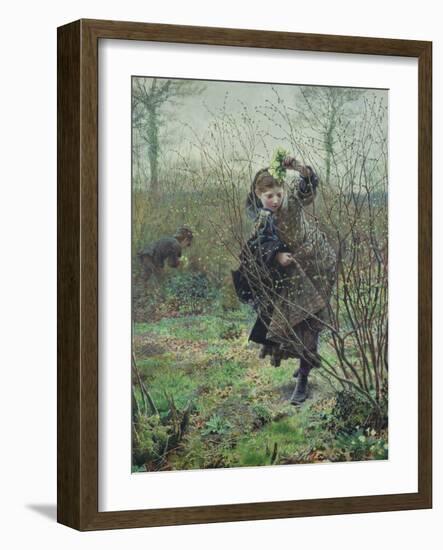 Spring (W/C)-Frederick Walker-Framed Giclee Print