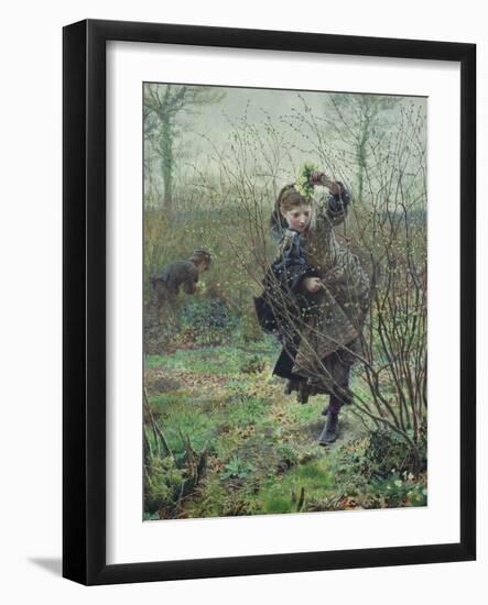 Spring (W/C)-Frederick Walker-Framed Giclee Print