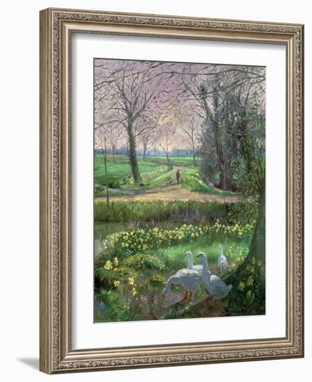 Spring Walk-Timothy Easton-Framed Giclee Print