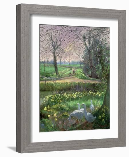 Spring Walk-Timothy Easton-Framed Giclee Print