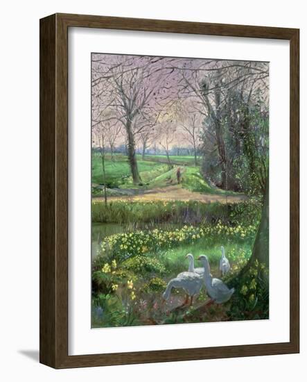 Spring Walk-Timothy Easton-Framed Giclee Print