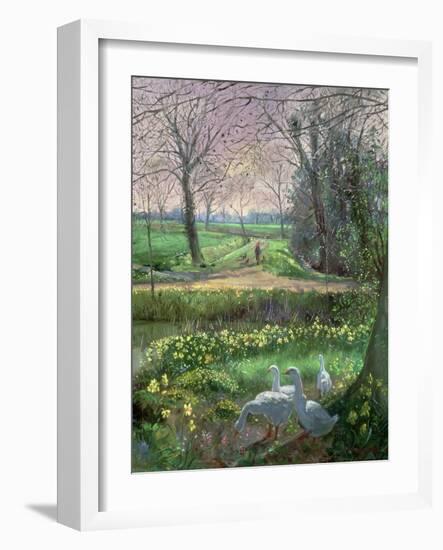 Spring Walk-Timothy Easton-Framed Giclee Print