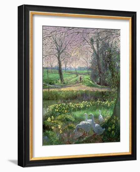 Spring Walk-Timothy Easton-Framed Giclee Print