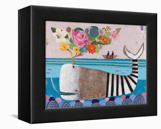 Spring Whale-Nathaniel Mather-Framed Premier Image Canvas