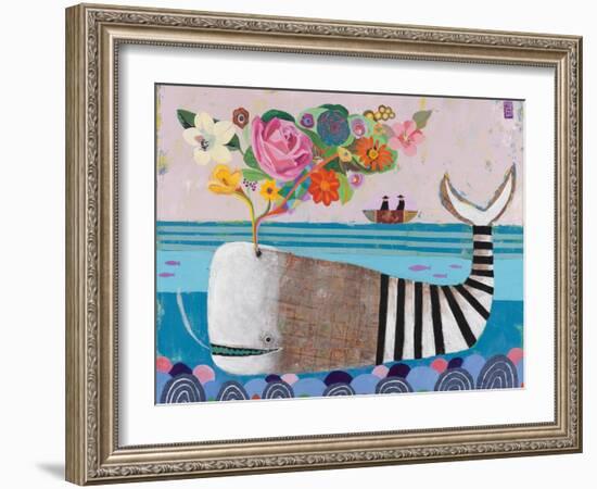 Spring Whale-Nathaniel Mather-Framed Giclee Print