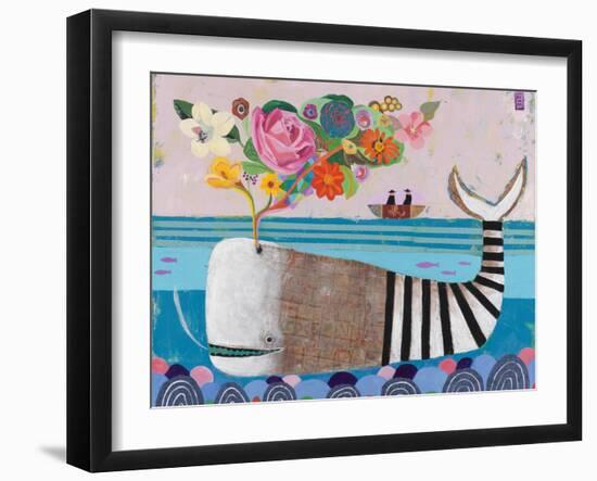 Spring Whale-Nathaniel Mather-Framed Giclee Print