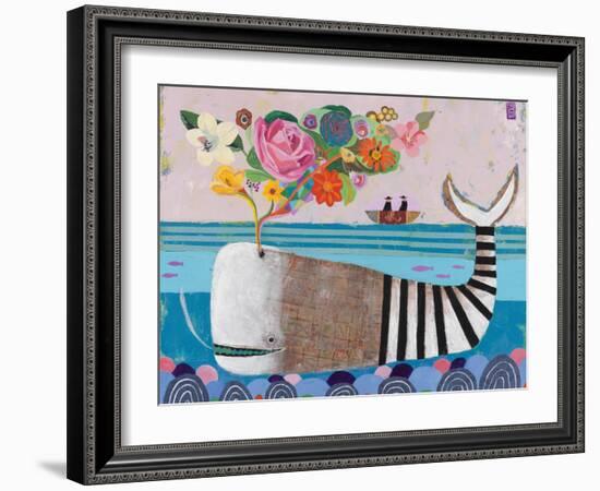 Spring Whale-Nathaniel Mather-Framed Giclee Print