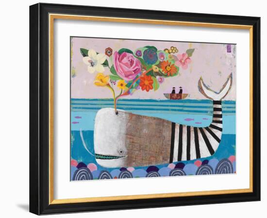 Spring Whale-Nathaniel Mather-Framed Giclee Print