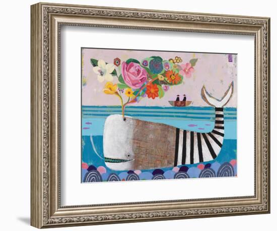 Spring Whale-Nathaniel Mather-Framed Giclee Print