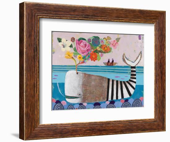 Spring Whale-Nathaniel Mather-Framed Giclee Print