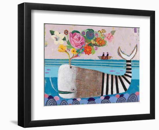 Spring Whale-Nathaniel Mather-Framed Giclee Print