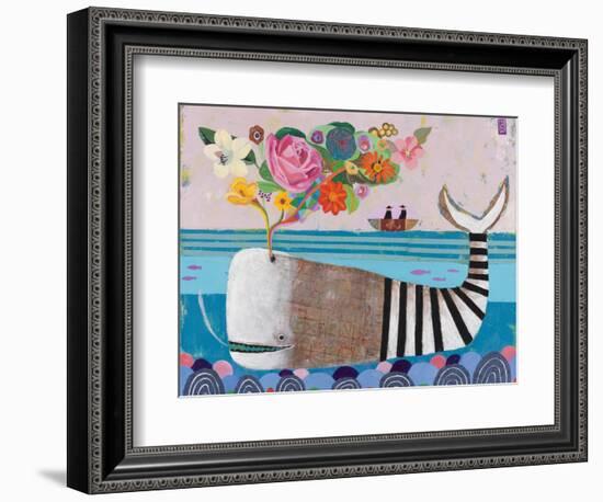 Spring Whale-Nathaniel Mather-Framed Giclee Print