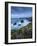 Spring Wildflowers Growing on the Clifftops at Bedruthan Steps, Cornwall, England. May-Adam Burton-Framed Photographic Print