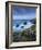 Spring Wildflowers Growing on the Clifftops at Bedruthan Steps, Cornwall, England. May-Adam Burton-Framed Photographic Print