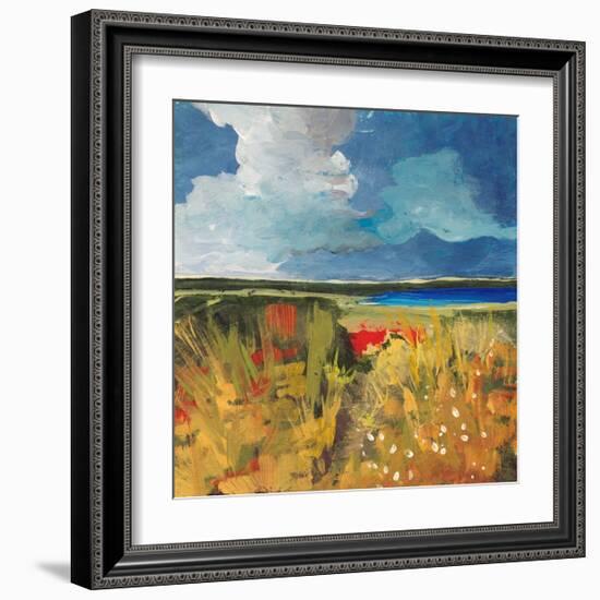 Spring Wildflowers-Jan Weiss-Framed Art Print