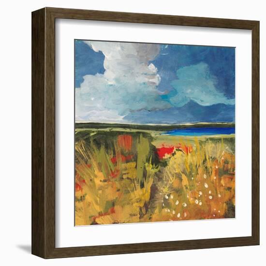 Spring Wildflowers-Jan Weiss-Framed Art Print