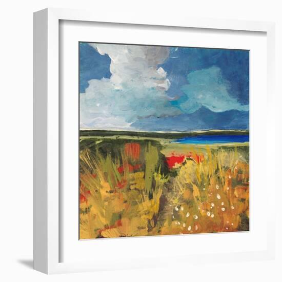 Spring Wildflowers-Jan Weiss-Framed Art Print