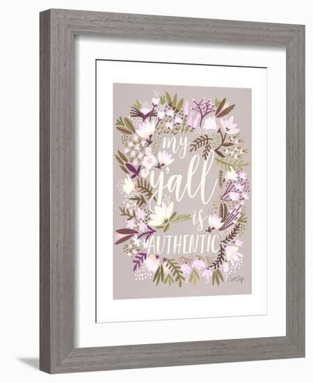 Spring Y'all-Cat Coquillette-Framed Giclee Print