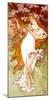 Spring-Alphonse Mucha-Mounted Art Print